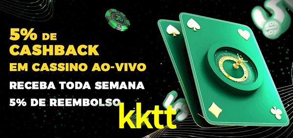 Promoções do cassino ao Vivo kktt